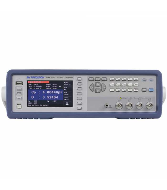 BK Precision 894 [894-220V] Precision Bench LCR Meter, 20 Hz ‐ 500 kHz, 220VAC Line Input